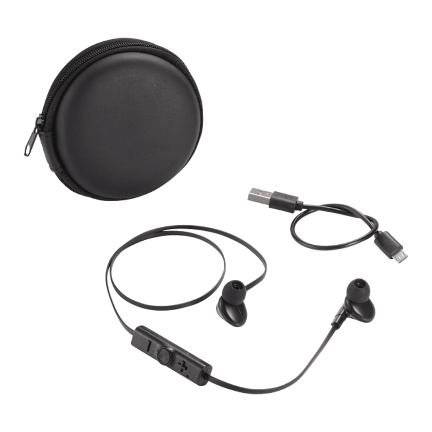 Sonic Bluetooth Earbuds and Carrying Case